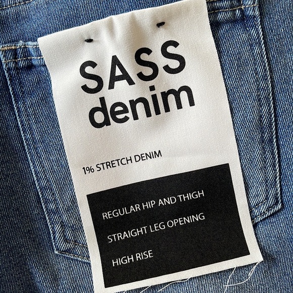 SASS | Nat Jean in Worn Wash - Picture 5 of 7